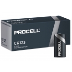 1550mAh CR123A liitiumpatareide 10-pakk (Duracell Procell)